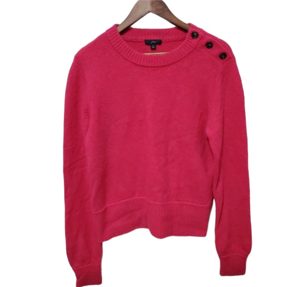 J. Crew Sweater Button-detail size Large
